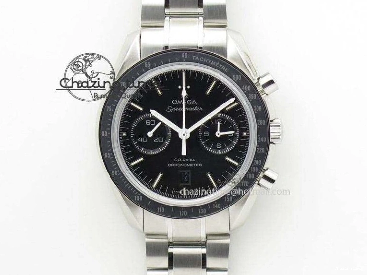 0111 Speedmaster SS Snoopy Apollo OMF Best Edition White Dial on SS Flat link Bracelet Venus Trendy 7882